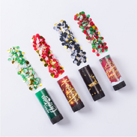 Canon à confettis multicolores Noël et Nouvel An 2022 avec impression de logo personnalisé Y&L CH101