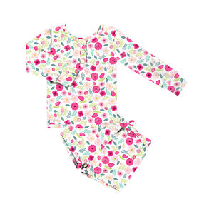 TZ-456-WXI Ropa de día para bebés recién nacidos, ropa de primavera, camiseta para niña y niño, pantalones con 3 botones, conjunto de 2 piezas - Product Image 5