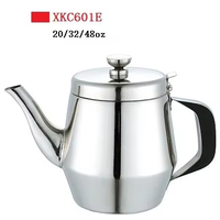 Meilleur prix bouilloire théière ustensiles de cuisine argent/or cafetière théière à fleurs en métal résistant à la chaleur avec passoire à thé