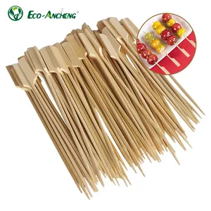 Biểu tượng tùy chỉnh dùng một lần tre mái chèo barbeque nướng Burger xiên Pick teppo xiên - Product Image 1