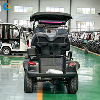 Voiturette de golf électrique chinoise Robetaa abordable 2 places à vendre, 72V Lithium, personnalisée et confortable