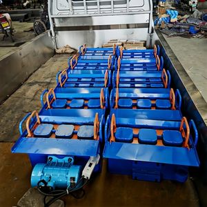 Máquina <span class=keywords><strong>Manual</strong></span> para Hacer Moldes de Ladrillos, Máquina de Cemento, Bloques de Hormigón Huecos, Máquina de Moldes de Ladrillos Utilizada para la Construcción de Almacenes - Product Image 6