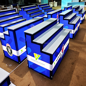 Trọng lượng nhẹ nhôm LED bảng triển lãm thương mại hiển thị xách tay tái sử dụng Backlit gian hàng triển lãm Thiết bị quảng cáo thương mại - Product Image 4