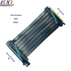 Câble d'extension Riser pour carte graphique GPU PCI Express GEN5 PCI-E 5.0 16X vers X16, 20CM, pour RTX5090 RTX5080 RX8900 <span class=keywords><strong>RX7900</strong></span> (Vente en gros) - Product Image 1