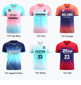 قميص تدريب للفرق مطبوع بتقنية النقل الحراري، قصير وسريع الجفاف، خفيف الوزن وقابل للتنفس، مع إمكانية تخصيص اسم الفريق، مناسب للجنسين - Product Image 3