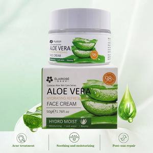 Crème hydratante naturelle pour le visage à l'aloe vera Contrôle de l'huile Crème à l'essence d'aloès Dissolvant de points noirs Gel hydratant à l'aloe vera Crème pour le visage - Product Image 6