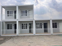 Casa Container Prefabbricata Modulare da 20 Piedi, Casa Mobile Compatta per Abitazione, Ufficio, Hotel e Uso Commerciale, Design Moderno