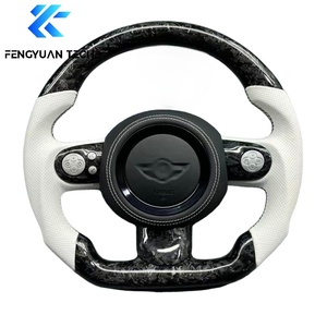 Volante de Fibra de Carbono Forjado Personalizado para <span class=keywords><strong>Mini</strong></span> <span class=keywords><strong>Cooper</strong></span> R56 R53 F54 F56 F57 F66 Jcw <span class=keywords><strong>s</strong></span> Lci2 Contryman Clubman Sin Airbag - Product Image 3