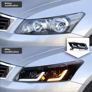 ไฟหน้า LED TYPY สำหรับ Accord รุ่นที่ 8 (2008-2013) 12V 6000K พร้อมไฟวิ่งกลางวันและไฟเลี้ยว ความสว่าง 8000 ลูเมนส์ - Product Image 2