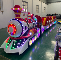 Train sans rails pour parc d'attractions, idéal pour les enfants et les adultes, à utiliser en extérieur ou en intérieur, en promotion