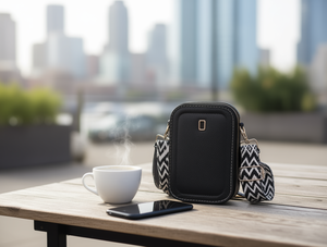 Bolso bandolera de PU para mujer con doble correa para teléfono y correa para el teléfono - Product Image 2