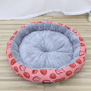 Abnehmbare schöne runde Filz und wasch bare anti statische süße Donut Katze Tunnel Bett Katzen betten für den Innenbereich - Product Image 2