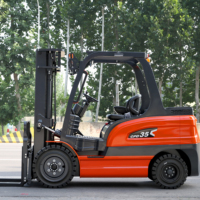 Chariot élévateur électrique Solreign CPD 3,5 tonnes, levage 5m, batterie lithium-ion, pour rayonnages hauts, certifié CE, avec déplaceur latéral électrique