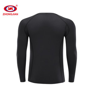 Áo Thun Thể Thao Tập Gym Chất Lượng Cao Áo Thun Thể Thao Tập Thể Hình Cho Nam Áo Bó Dưới Lớp Áo Dài Tay - Product Image 3