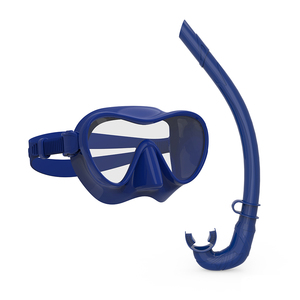Set <span class=keywords><strong>de</strong></span> Máscara <span class=keywords><strong>de</strong></span> Snorkel con Tubo <span class=keywords><strong>de</strong></span> Silicona Pura <span class=keywords><strong>de</strong></span> Grado Alimenticio, Anti-Fugas y Anti-Vaho para <span class=keywords><strong>Buceo</strong></span> y Natación Subacuática - Product Image 2