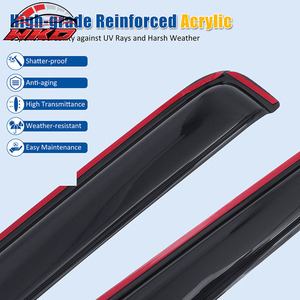 Visera para Ventana de Dodge Dakota, Cabina Estándar 87-96, Protector de Lluvia Integrado - Product Image 4