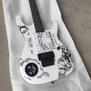 Guitarra Eléctrica Premium Estilo <span class=keywords><strong>ESP</strong></span> Diosa Blanca de la Luna, de Alta Gama y Elegante, Perfecta para Actuaciones en Escenario y Espectáculos en Vivo - Product Image 2