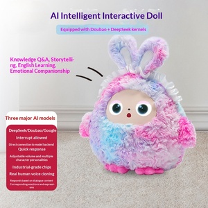 ตุ๊กตา AI พูดได้ บอกเล่าเรื่องราว ช่วยเรียนภาษาอังกฤษ ตุ๊กตาเพื่อนเล่น บรรจุใยฝ้าย PP กล่องของขวัญ ของขวัญวันเกิดสำหรับเด็ก - Product Image 4