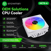 PWM 4Pin Colorful Light Slim ITX Cooler for Ecommerce Dropshipping Seller with 3 Day Sample OEM Retail Packaging Fast Ready