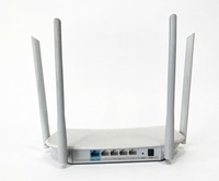 Router ONT Usado TL-WDR5620 de Doble Banda 2.4G/5G con 4 Antenas, Señal Potente, Listo para FTTH, para Hogar/Dormitorio/Oficina