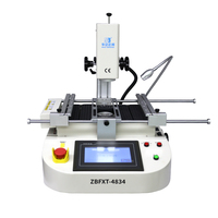 Machine de Reballing BGA ZBFXT-4834, Équipement de Réparation de PCB avec Interface Tactile, Chauffage 3 Zones et Contrôle de la Courbe de Température
