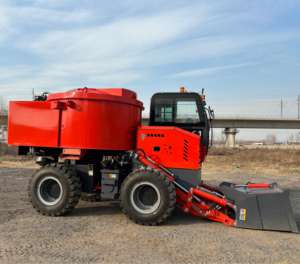 Camion malaxeur à béton compact de 3,8 m³, conforme EPA <span class=keywords><strong>Euro</strong></span> 5, à vendre, malaxeur à béton portatif auto-chargeur - Product Image 4