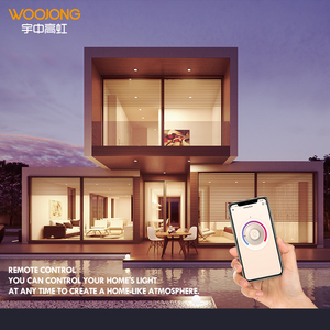 Woojong Factory Direct 7W/9W/12W RGB Bombilla LED inteligente Wifi y aplicación Satisfecho CCT multicolor y regulable con producción automática - Product Image 6
