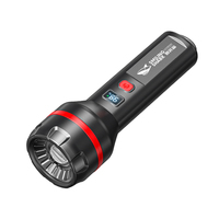 Lampe torche LED solaire rechargeable haute puissance, portable, pour le camping, la randonnée, les situations d'urgence, le travail et la recherche
