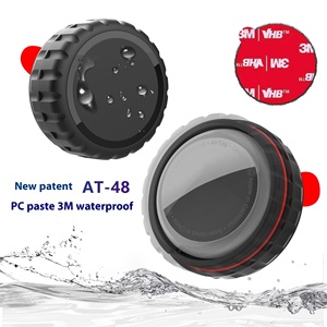 All-Inclusive Waterproof Tracking Anti-Lost for Device for <span class=keywords><strong>Apple</strong></span> Locator 3M Glue <span class=keywords><strong>Airtag</strong></span> Protective Cover PC Adhesive Protective - Product Image 5