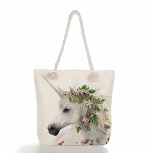 Nuova Borsa a Tracolla Personalizzata con Stampa Fotografica di Animali, Pratica Borsa da Spiaggia Artistica per Donne - Product Image 3