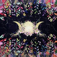 Tapis de table de mahjong carré personnalisable à succès, motif imprimé, compatible cartes de tarot, absorbant l'eau, séchage rapide, entretien facile