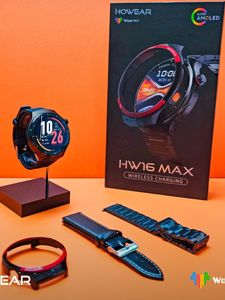 2025นาฬิกาอัจฉริยะ HW16 Max สำหรับผู้ชาย, สินค้ามาใหม่นาฬิกากีฬาและธุรกิจพร้อมฟังก์ชัน NFC เข็มทิศติดตามการนอนหลับ IP67กันน้ำ3สาย - Product Image 2