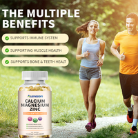 Compléments Alimentaires en Gélules Molles de Calcium, Magnésium et Zinc (Ca, Mg, Zn) – Complexe d'Oxydes Liposomaux de Calcium, Magnésium et Zinc – Gélules de Calcium, Magnésium et Zinc Liposomaux