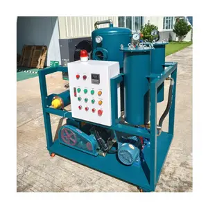 Double Stage High Vacuum Waste Transformer Oil Purifier And Used Oil Regeneration Machine