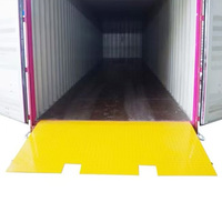 Rampe de chargement/déchargement de conteneurs pour chariots élévateurs en acier laminé à froid 8T, revêtement antirouille, vente directe usine, offre spéciale