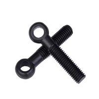 M5 M6 M8 M10 M12 Acier au carbone personnalisé 4.8 8.8 10.9 12.9 Vis à oeil en zinc noir oxyde noir DIN444