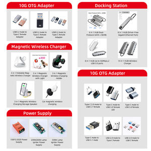 Konverter Transmisi Kecepatan Tinggi CF ke <span class=keywords><strong>USB</strong></span> AM Berkualitas Unggul, Penghubung Data Pengisian Daya Kecepatan Tinggi 10Gbps, <span class=keywords><strong>Adaptor</strong></span> <span class=keywords><strong>USB</strong></span> OTG 10G - Product Image 5