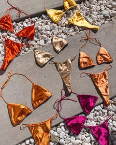 Maillot de bain monki, deux pièces, modèle floral, pour jeunes, sexy, de fabrication, nouvelle collection, 2021 - Product Image 2