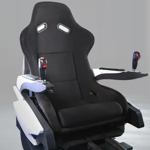 Vr Manufacturer YHY New Launched All-aluminum Alloy Roller Coaster Game Machine Simulator Virtual Reality Cinema Chair 9D Vr 360