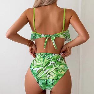 Bikini string sexy grande taille pour femmes, maillot de bain d'été, vêtements de plage tendance - Product Image 6