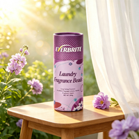 Perles parfumées florales 260g personnalisables avec logo pour lessive, parfum fruité longue durée, tube cylindrique