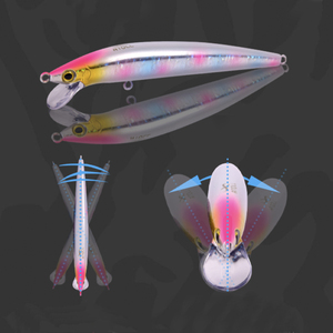 <span class=keywords><strong>Leurre</strong></span> flottant Minnow 100mm 130mm, <span class=keywords><strong>leurre</strong></span> de surface, eau salée, saumon, brème, bar, marlin, ABS, rivière, lac, ruisseau, leurres de pêche durs - Product Image 5