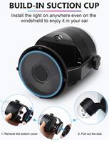 Tragbare, schallaktivierte Partylichter für draußen und drinnen, batteriebetrieben/USB, Discokugel, Stroboskop, Karaoke-Licht, Bühnentanz, Weihnachten
