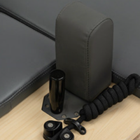 Machine de Pilates pliable et durable avec cadre en bois massif, lit multifonctionnel pour entraînement de yoga et renforcement du tronc, idéal pour la maison et le studio, pour le remodelage corporel