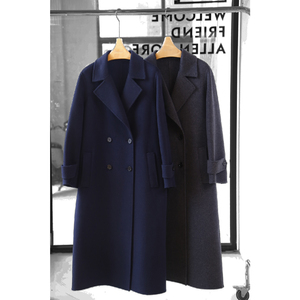 Cappotto Max Coat di Alta Qualità da <span class=keywords><strong>Donna</strong></span> di Lusso in Cashmere Double-Face Giacca Invernale Lunga da <span class=keywords><strong>Donna</strong></span> in Cashmere Stile Mara - Product Image 5