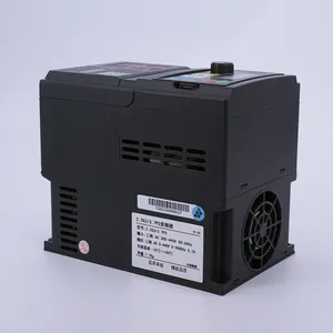 Inverter Frekuensi Dc 0.75/1.5/2.2/3KW Frekuensi Rendah Bawaan Fase Tunggal Hingga Tiga Fase Kualitas Tinggi