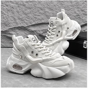 Zapatos Casuales para Hombre, Tendencia de Moda para Exteriores, Zapatos Deportivos de Skate, Zapatos Deportivos de Suela Gruesa que Aumentan la Altura - Product Image 1