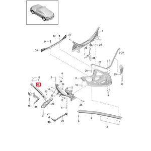 <span class=keywords><strong>Kit</strong></span> <span class=keywords><strong>de</strong></span> bras <span class=keywords><strong>de</strong></span> commande supérieur extérieur <span class=keywords><strong>de</strong></span> suspension arrière <span class=keywords><strong>de</strong></span> bonne qualité 982501401 982 501 401 pour Porsche Boxster 718 Cayman 982 - Product Image 5