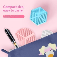 Mini couteau utilitaire portable sans lame, petit coupe-boîte, outil d'ouverture de colis, couteau de bricolage rose/bleu/blanc