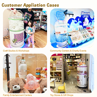 Machine de remplissage automatique de jouets en peluche sur mesure, 2 ports, pour oreillers, idéale pour les magasins Build-A-Bear, haute fiabilité